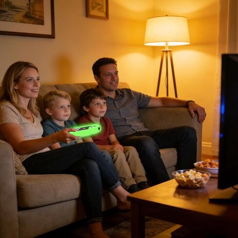 غطاء حماية من السيليكون لجهاز التحكم عن بعد Vizio XRT281 [مضاد للانزلاق] لجهاز التحكم عن بعد للتلفزيون ONN FHD المتوافق مع جهاز التحكم عن بعد للتلفزيون الذكي VIZIO XRT181 (أخضر متوهج) in Kuwait