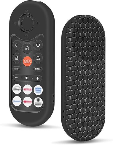 غطاء حماية من السيليكون لجهاز التحكم عن بعد Vizio XRT281 [مضاد للانزلاق] لجهاز التحكم عن بعد للتلفزيون ONN FHD المتوافق مع جهاز التحكم عن بعد للتلفزيون الذكي VIZIO XRT181 (أخضر متوهج) in Kuwait
