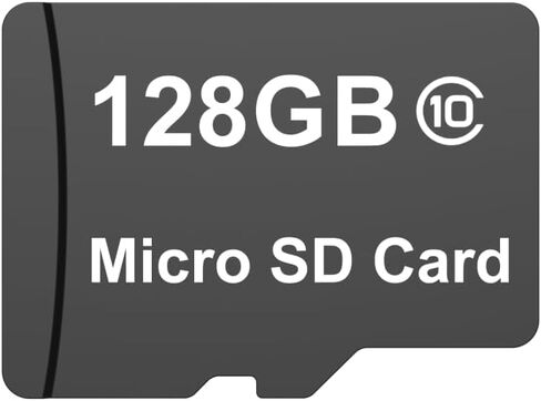 128GB Micro SD Card Class 10 with SD Adapter, High-Speed TF Memory Card for Dash Cam, Security Camera, Smartphone, Tablet & Digital Devices in Kuwait