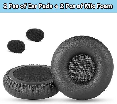 C400-XT Earpads Replacement Compatible with BlueParrott C400-XT C400 XT Mono Bluetooth Wireless Headset Protein Leather Ear Cushions Ear Pads with Designed for Truck Drivers in Kuwait