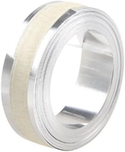 3D Manual Embossing Tape, Self Adhesive Aluminum Label Maker Refill for DYMO M1011/M11 Label Maker, 12mmx3.65m in Kuwait