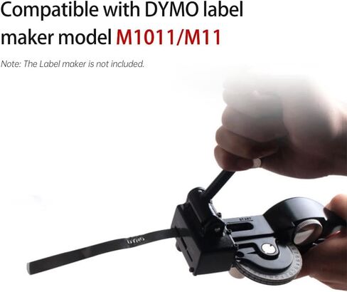 3D Manual Embossing Tape, Self Adhesive Aluminum Label Maker Refill for DYMO M1011/M11 Label Maker, 12mmx3.65m in Kuwait