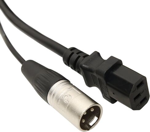 كابل مكبر صوت يعمل بالطاقة Elite Core PA50 بطول 50 قدم XLR+AC in Kuwait