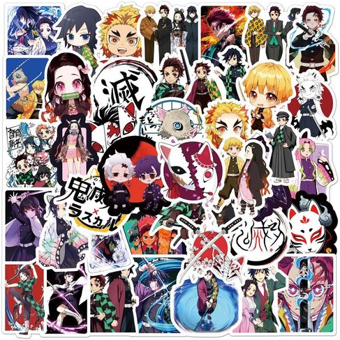 100PCS Jujutsu Decals Kaisen Stickers for Teens Adults Cartoon Anime Character Vinyl Sticker for Water Bottle Laptop Phone Scrapbooking Journaling for Party Supply Favor Decor (ZS) in Saudi Arabia