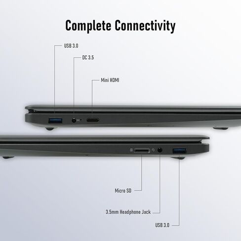 كمبيوتر محمول 15.6 بوصة FHD IPS - ذاكرة وصول عشوائي 8 جيجابايت وسعة 256 جيجابايت SSD، Core i3 (تردد قاعدة المعالج 3.7 جيجا هرتز)، لوحة مفاتيح بإضاءة خلفية، قارئ بصمات الأصابع، Win 11، Wi-Fi 5، BT5، Numpad، للطلاب المنزليين والأعمال in Kuwait