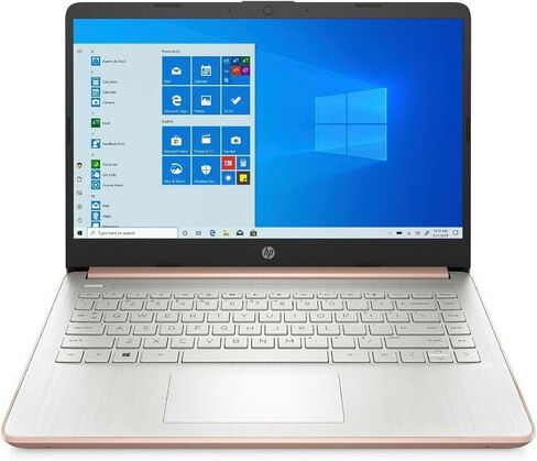 HP Rose Gold Ultrabook 14" Laptop HD Display (Intel N4500, 32GB DDR4, 1.2TB Storage (1TB PCIe SSD + 256GB microSD Card) WiFi 6, Bluetooth 5.2, Webcam, Win 11 H) with Microsoft 365 Personal in Kuwait