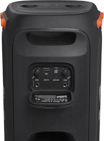 JBL PartyBox 110 - Portable Party Speaker with Built-in Lights, Powerful Sound and deep bass, Black Including Winguard Protective Dust Cover in Kuwait