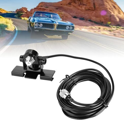 Car Antenna Mount Bracket, for Mobile Radio Car Clip Mount Trunk Lid Hatchback Door Mount in Kuwait