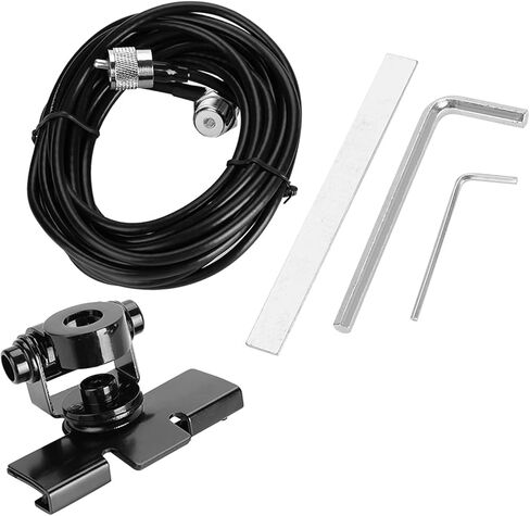 Car Antenna Mount Bracket, for Mobile Radio Car Clip Mount Trunk Lid Hatchback Door Mount in Kuwait
