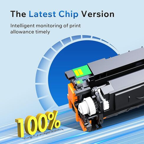 414A Toner Cartridges 4 Pack- MFP M479fdw Replacement for hp 414a Toner cartridges 4 Pack for HP Color LaserJet Pro MFP M479fdw M479fdn M479dw Pro M454dw M454dn M479 M454 M480f Printer丨W2020A in Kuwait