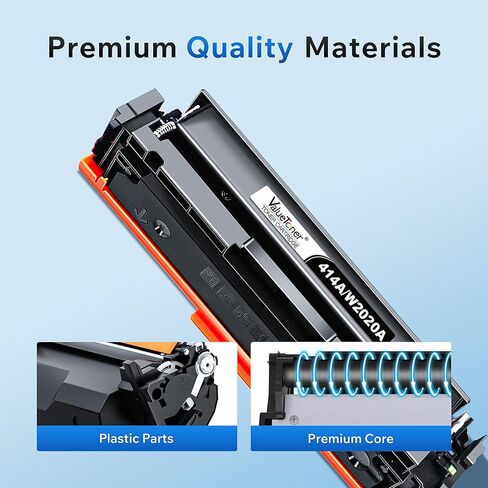 414A Toner Cartridges 4 Pack- MFP M479fdw Replacement for hp 414a Toner cartridges 4 Pack for HP Color LaserJet Pro MFP M479fdw M479fdn M479dw Pro M454dw M454dn M479 M454 M480f Printer丨W2020A in Kuwait