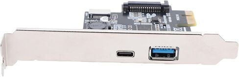 بطاقة توسيع SUNGOOYUE USB 3.2 Gen1، بطاقة محول PCIe إلى USB A من النوع C من النوع E مع منافذ متعددة لأجهزة الكمبيوتر المكتبية 7 8 10 11 in Kuwait
