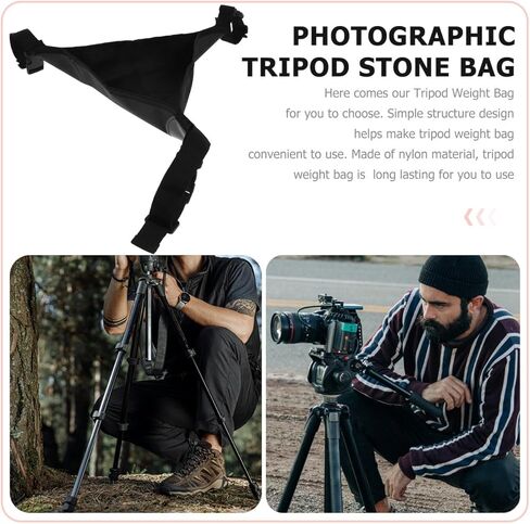 Gadpiparty Tripod Weight Bag Sandbag for Photography Outdoor Windproof Canopy Sandbag Heavy Duty Stone Bag for Light Stand Stability in Kuwait