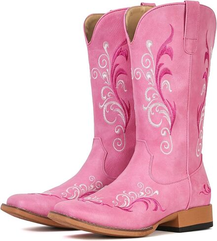 IUV Cowboy Boots For Women Square Toe in Saudi Arabia