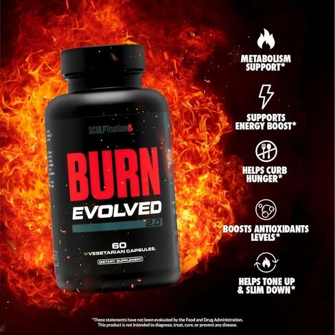 Sculpt Nation من V Shred - دعم عملية التمثيل الغذائي أثناء النهار مع الكروم ومستخلص أوراق السينيما ومستخلص مسحوق جذر Alpinia Galanga - 60 حبة نباتية طبيعية - عبوتان in Saudi Arabia