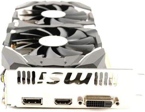 MSI GAMING GeForce GTX 1060 6GB GDRR5 192-bit HDCP Support DirectX 12 Dual Fan VR Ready OC Graphics Card (GTX 1060 6GT OCV1) (Renewed) in Kuwait