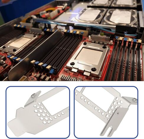 Full Low Profile Bracket Compatible with Mellanox MEC010153-01-CK ConnectX-5 in Kuwait