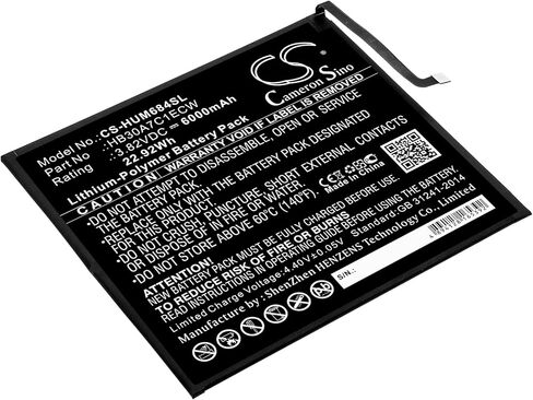 بطارية لجهاز MediaPad M6 8.4، VRD-AL09، VRD-W09 PN: HB30A7C1ECW 6000 مللي أمبير / 22.92 وات في الساعة in Kuwait