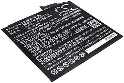 بطارية لجهاز MatePad Pro، MRX-AL09، MRX-AL19، MRX-W09، MRX-W19 PN: HB27D8C8ECW-12 7150 مللي أمبير / 27.17 وات في الساعة in Kuwait