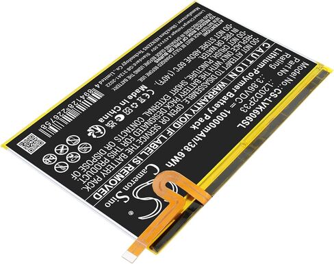 Battery for Yoga Pad Pro, YT-K606FW PN: L20C2P33, L20D2P33, L20L2P33, L20M2P33, SB18C83603 10000mAh in Kuwait