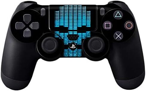 MightySkins Skin Compatible with Sony PS4 Controller - Equalizer | Protective, Durable, and Unique Vinyl Decal wrap Cover | Easy to Apply, Remove, and Change Styles | Made in The USA in Kuwait