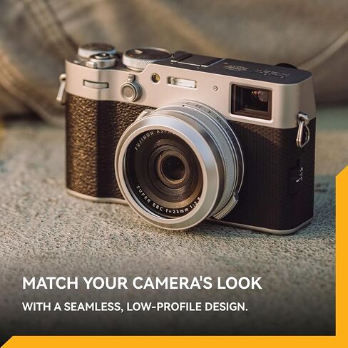 NiSi - فلتر توزيع هايلايت HDF (إطار فضي) - فلتر تأثير توهج مستوحى من الفيلم لسلسلة Fujifilm X100 (X100، X100S، X100F، X100T، X100V، X100VI)، زجاج بصري، طلاء نانو مقاوم للماء in Kuwait