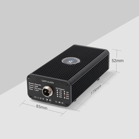 مصدر طاقة منظم LHY Audio 12V: محول تيار مستمر منخفض الضوضاء بقدرة 84 وات لمضخم DAC Preamp، مرشح CLC، تقنية ANC، استخدام سطح المكتب HiFi المدمج in Kuwait