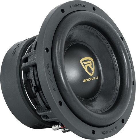 Rockville W10K9D2 V3 10 في 3200 واط الذروة / 800 واط RMS مزدوج 2 أوم مضخم صوت للسيارة، مشغل باس عالي التحمل، لأنظمة صوت السيارة، قطعتان in Kuwait