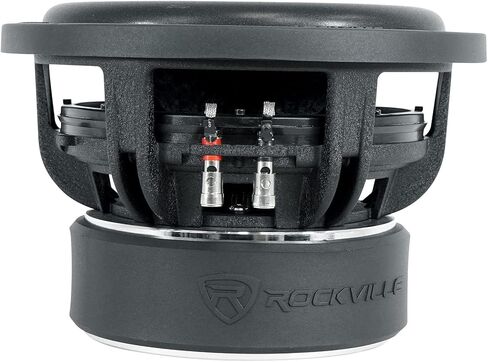 Rockville W10K9D2 V3 10 في 3200 واط الذروة / 800 واط RMS مزدوج 2 أوم مضخم صوت للسيارة، مشغل باس عالي التحمل، لأنظمة صوت السيارة، قطعتان in Kuwait