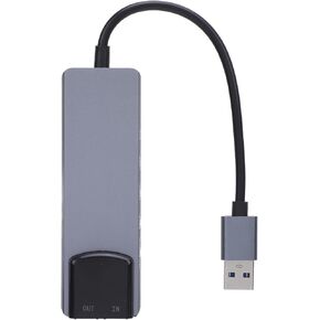 بطاقة صوت LICAEVEY USB لواجهة الصوت، محول خارجي 5.1 7.1 قناة مع مخرج إدخال بصري ومعدل أخذ العينات 48 كيلو هرتز، للمسرح المنزلي Wins 7 8 VISTA in Kuwait