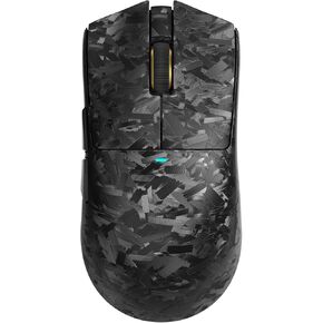 ATTACK SHARK X11 Ultra 8K Carbon Fiber Wireless Gaming Mouse,Nordic 54L15 MCU,PAW3950MAX Sensor,59g Superlight,42000 DPI,BT/2.4Ghz/Wired Mouse with 100 Million Clicks,Programmable for Pc/Mac,Black in Kuwait