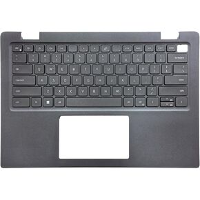 DJP76, 0DJP76 Replacement Upper Case Palmrest with Non-Backlit Keyboard for Dell Latitude 15 3520, E3520 Series, Black Top Cover in Kuwait
