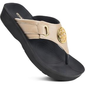 AEROTHOTIC Hazel Casual Arch Supportive Thong Sandals for Women in Kuwait