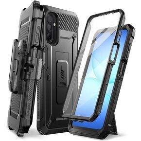 SUPCASE for Samsung Galaxy A17 5G Phone Case with Screen Protector (Unicorn Beetle Pro), [Built-in Stand & Belt-Clip] [Military-Grade Protection] Full Body Heavy Duty Phone Case for Galaxy A17, Black in Kuwait