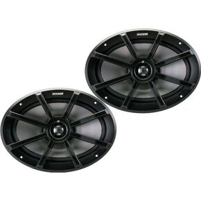 زوج كيكر من مكبرات صوت كيكر 6x9 بوصة 180 واط الذروة/90 واط RMS 2-أوم ATV/الدراجات النارية (تم تجديدها بشكل معتمد) in Kuwait