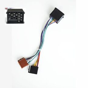 16Pin ISO Radio Wiring Harness Adapter for Chevrolet 2013-2016 & GMC 2010-2017 - Retains Steering Wheel Controls (SWC) & Backup Camera - Plug & Play Aftermarket Stereo Installation in Kuwait