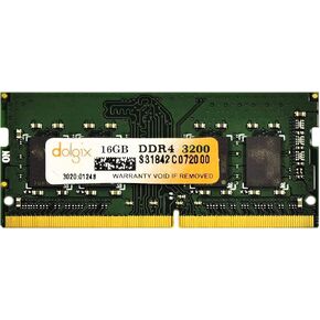 Dolgix 16GB DDR4 3200MHz PC4-25600 1.2V x8 260-Pin SODIMM Laptop RAM Memory Module Upgrade in Kuwait