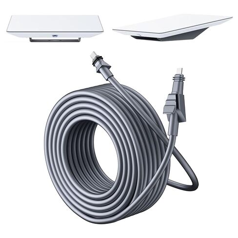 Walfront اتصال مستقر إيثرنت تمديد كابل راوتر كابل استبدال 2M 6.6FT IP68 الحبل لجهاز مسطح عالي الأداء in Kuwait