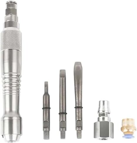 Air Chisel for Dental Laboratory Micro Pneumatic Air Chisel Gas Shovel Chisel Pencil Scraper Brake Scaling Dental Engrave Tool(Set 2) in Saudi Arabia