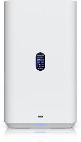 Ubiquiti NAS System UNAS-2 2 صينية مقاس 3.5 بوصة باللون الأبيض in Kuwait