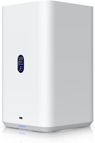 Ubiquiti NAS System UNAS-2 2 صينية مقاس 3.5 بوصة باللون الأبيض in Kuwait