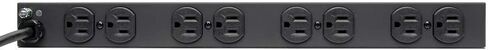 Tripp Lite DRS-1215 14-Outlet Economy Network Server Surge Protector, 1U Rack-Mount, 15 feet Cord, 3000 Joules, AC 120 V - 19 inch rack in Kuwait