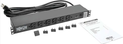 Tripp Lite DRS-1215 14-Outlet Economy Network Server Surge Protector, 1U Rack-Mount, 15 feet Cord, 3000 Joules, AC 120 V - 19 inch rack in Kuwait