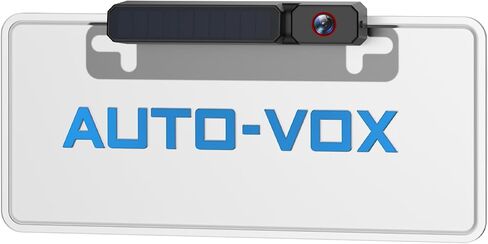 كاميرا احتياطية لاسلكية تعمل بالطاقة الشمسية أحادية AUTO-VOX: تركيب لمدة دقيقتين، HD 1080P، بطارية 5000 مللي أمبير في الساعة، لـ Solar 1 Plus&SL16 &3Aplus لشاشة مقسمة مزدوجة، احصل على رؤية أمامية وخلفية واضحة in Kuwait