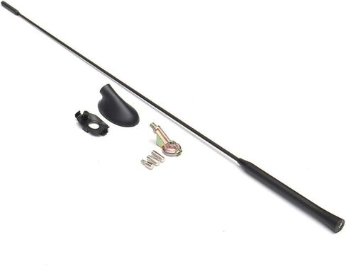 Black Car Roof AM/FM Antenna Aerial Mast with Base Kit Antenna Booster Signal Roof Mast Replacement Compatible for Ford Focus 2000-2007 in Kuwait