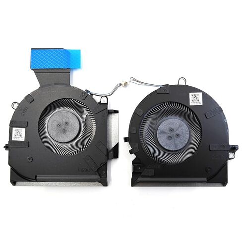 Replacement CPU + GPU Cooling Fan for HP Omen 16-C 16-C0002DX 16-C0010CA 16-C0012DX 16-C0020CA 16-B0013DX 16-B0010CA 16-B0005DX 16-B1010NR 16-B1017CL 16-B Fit RTX3060 Laptop DC12V in Kuwait