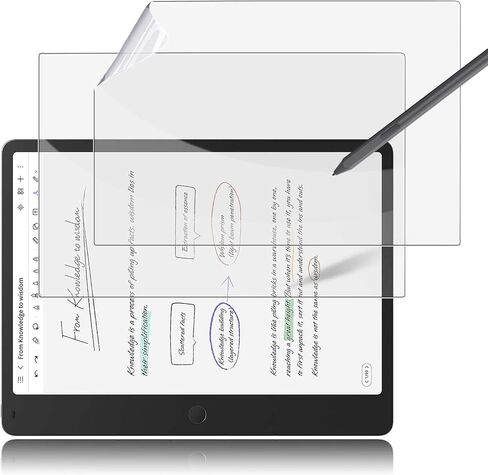NOUKAJU [عبوة من قطعتين] واقي شاشة لجهاز TCL Note A1 NXTPAPER، فيلم ورقي، نفاذية عالية للضوء، خدش، واقي شاشة ورقي لجهاز TCL Note A1 NXTPAPER للرسم اللوحي 11.5 بوصة in Kuwait