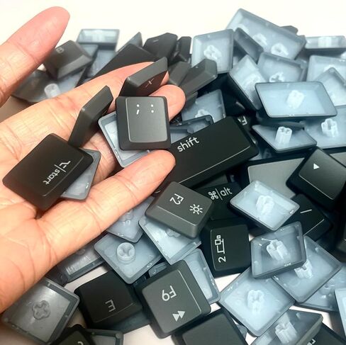مجموعة كاملة من أغطية المفاتيح ذات الإضاءة الخلفية للوحة المفاتيح الميكانيكية Logitech MX (ميكانيكية MX) in Kuwait