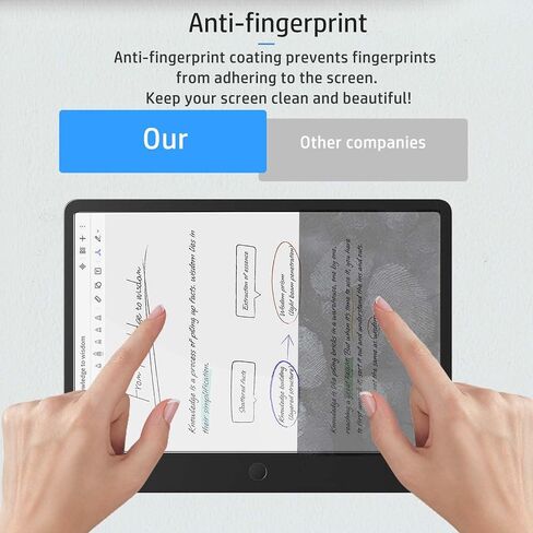 NOUKAJU [عبوة من قطعتين] واقي شاشة لجهاز TCL Note A1 NXTPAPER، فيلم ورقي، نفاذية عالية للضوء، خدش، واقي شاشة ورقي لجهاز TCL Note A1 NXTPAPER للرسم اللوحي 11.5 بوصة in Kuwait