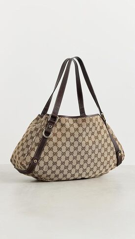 Gucci Women's Pre-Loved Abbey Open Tote, Gg Canvas in Saudi Arabia